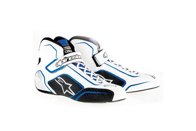 Alpinestars Tech 1-T Shoes White Blue 40.5