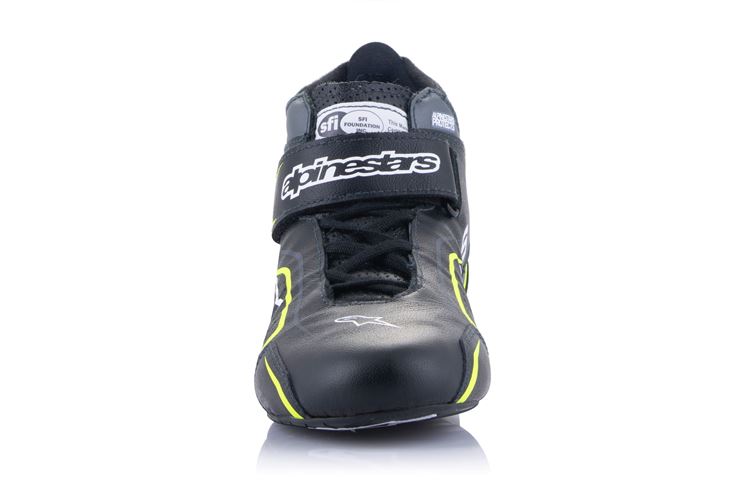 Chaussures Alpinestars Tech T1-T V3 Noir Cool Gris Jaune 37