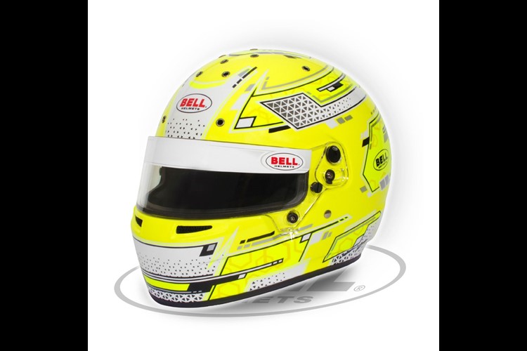 Casque Karting Bell RS7-K K2020 Stamina Yellow S (57-58cm)