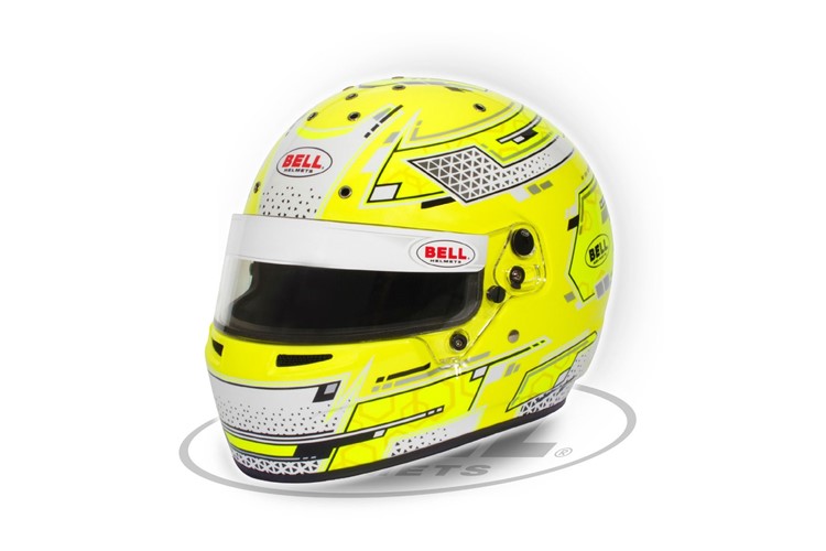 Karting Helm Bell RS7-K K2020 Stamina Yellow S (57-58cm)