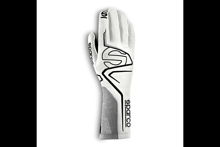 Gloves FIA Sparco Lap White Black 10