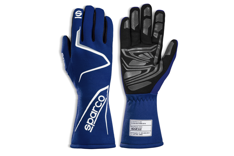 Sparco Land + Gloves Blue 10