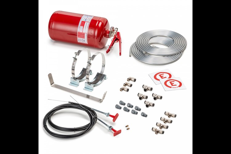 Manual/Steel Extinguisher System Sparco 4.25L
